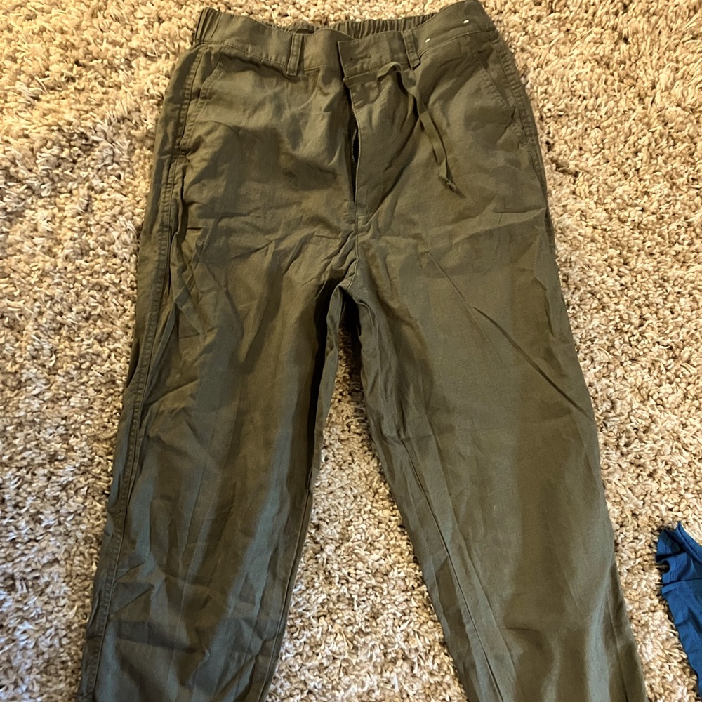 Uniqlo Linen Blend Pants